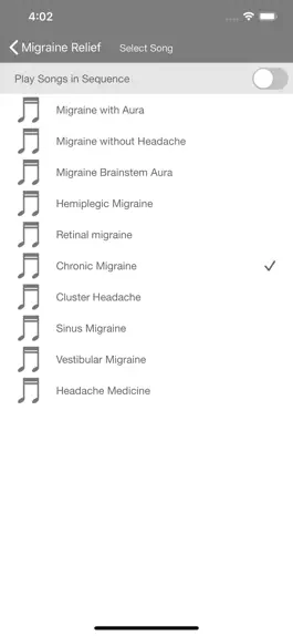 Game screenshot Мигрень рельеф: музыка лечение hack