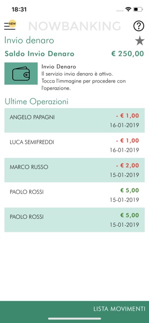 SCARICARE APP NOWBANKING PER GENERARE OTP