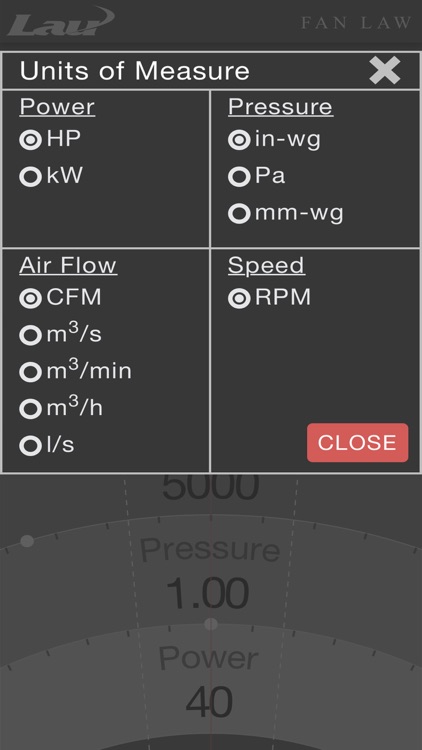 Lau Fan Calculator