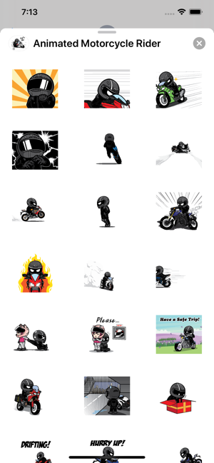 Animated Motorcycle Rider(圖2)-速報App