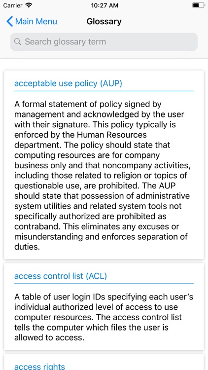 CISA: Inform. Systems Auditor screenshot-8