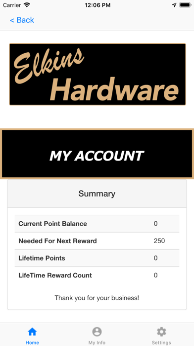 Elkins Hardware Rewards screenshot 3