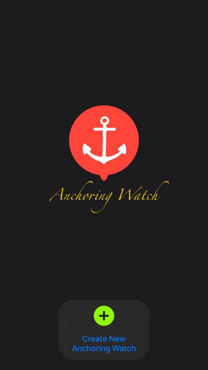 Anchoring Watch