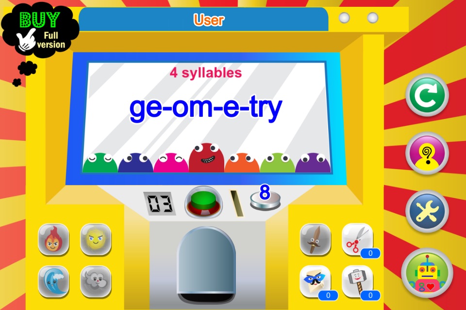 Syllable Count Multi-User Lite screenshot 2