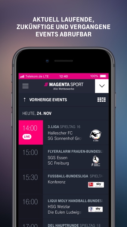 MagentaSport – DEL, BBL live screenshot-4