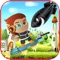 Download Hoveboard Machine Gun Boy for FREE and play the most addictive flying game ever created