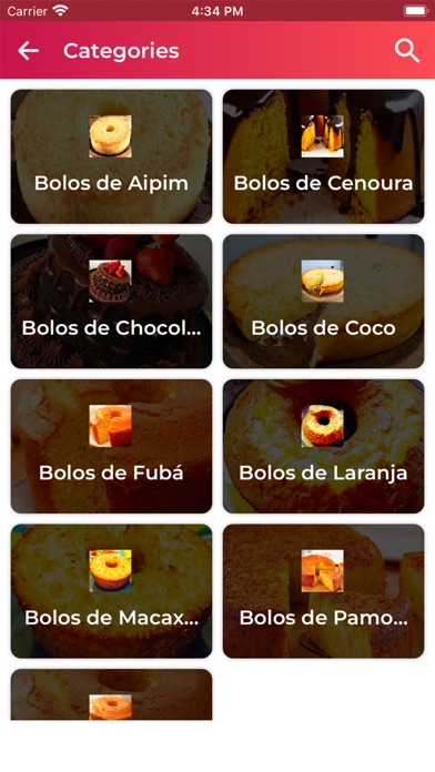 Receitas de Bolos Caseiros screenshot 3