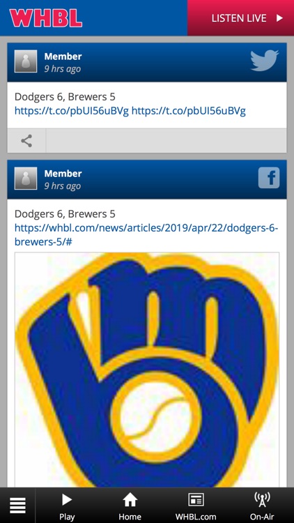 WHBL 1330 & 101.5 screenshot-3
