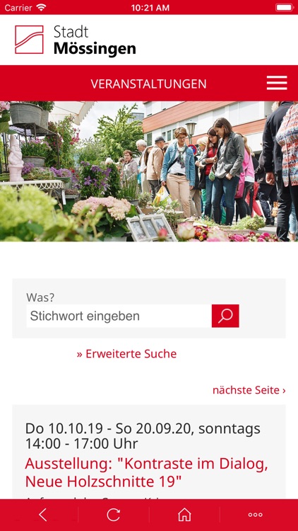 Mössingen Stadt-App