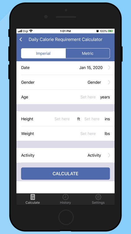 Weight Calorie Watch