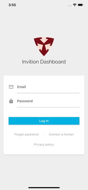 Invition Dashboard