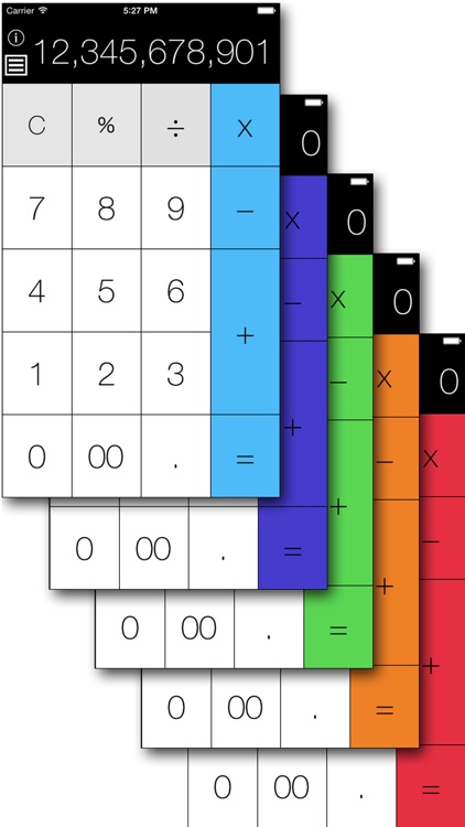 Calculator COLORS