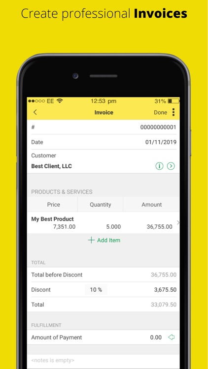 1Ci:Invoice Maker