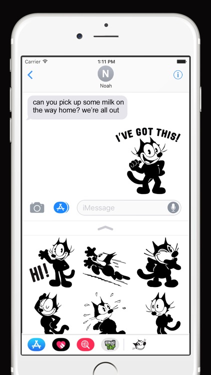 Felix the Cat Classic Stickers