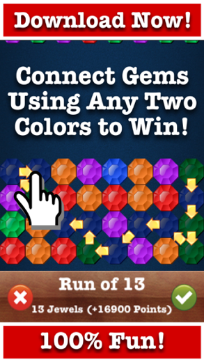 Rainbow Jewels™ Color Connect! screenshot 1