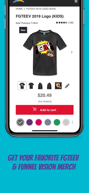 Fgteev Funnel Vision Tv On The App Store - sbhg scriptingbuilding t shirt roblox