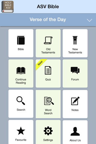 Holy Bible ASV Offline - náhled