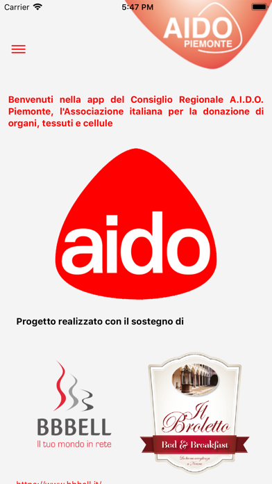 A.I.D.O. Piemonte Onlus screenshot 2