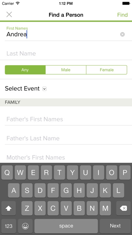 FamilySearch Tree
