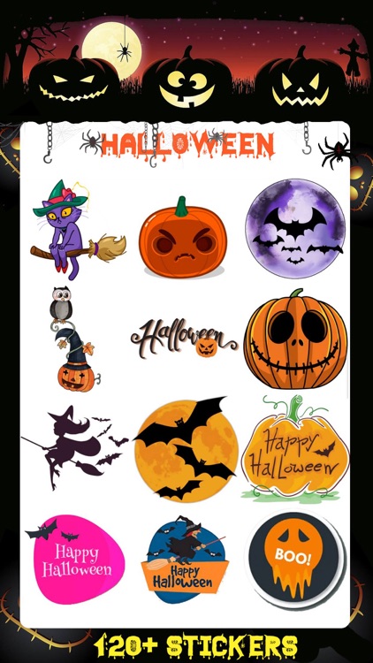 Halloween Emoji Stickers ! screenshot-5