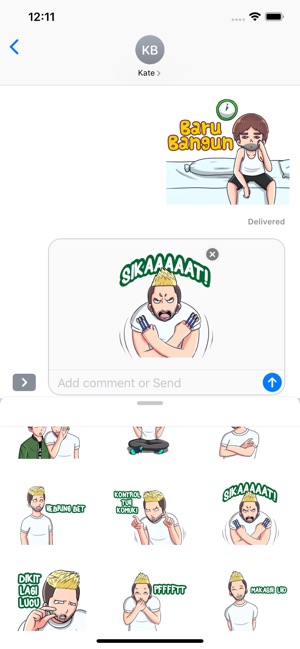 Koleksi Sticker Lucu(圖6)-速報App