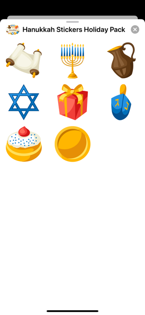 Hanukkah Stickers Pack(圖2)-速報App