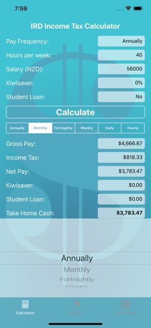 IRD Income Tax Calculator(圖3)-速報App