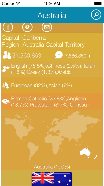 World Factbook HD screenshot-1
