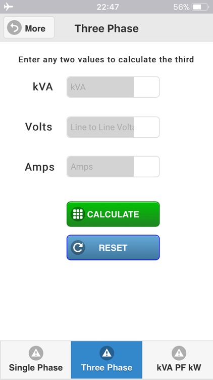 kVA Calculator screenshot-3