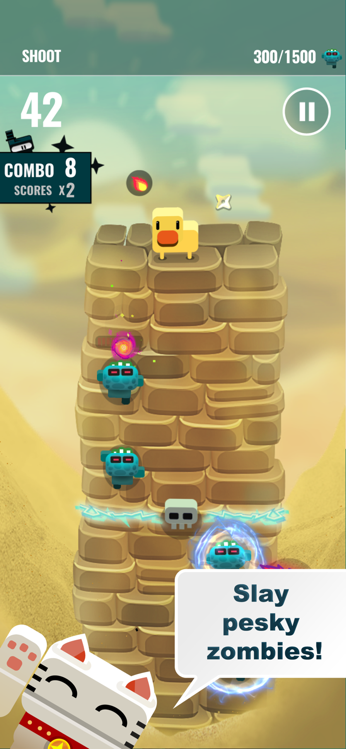 Ninja Dude vs Zombies 2