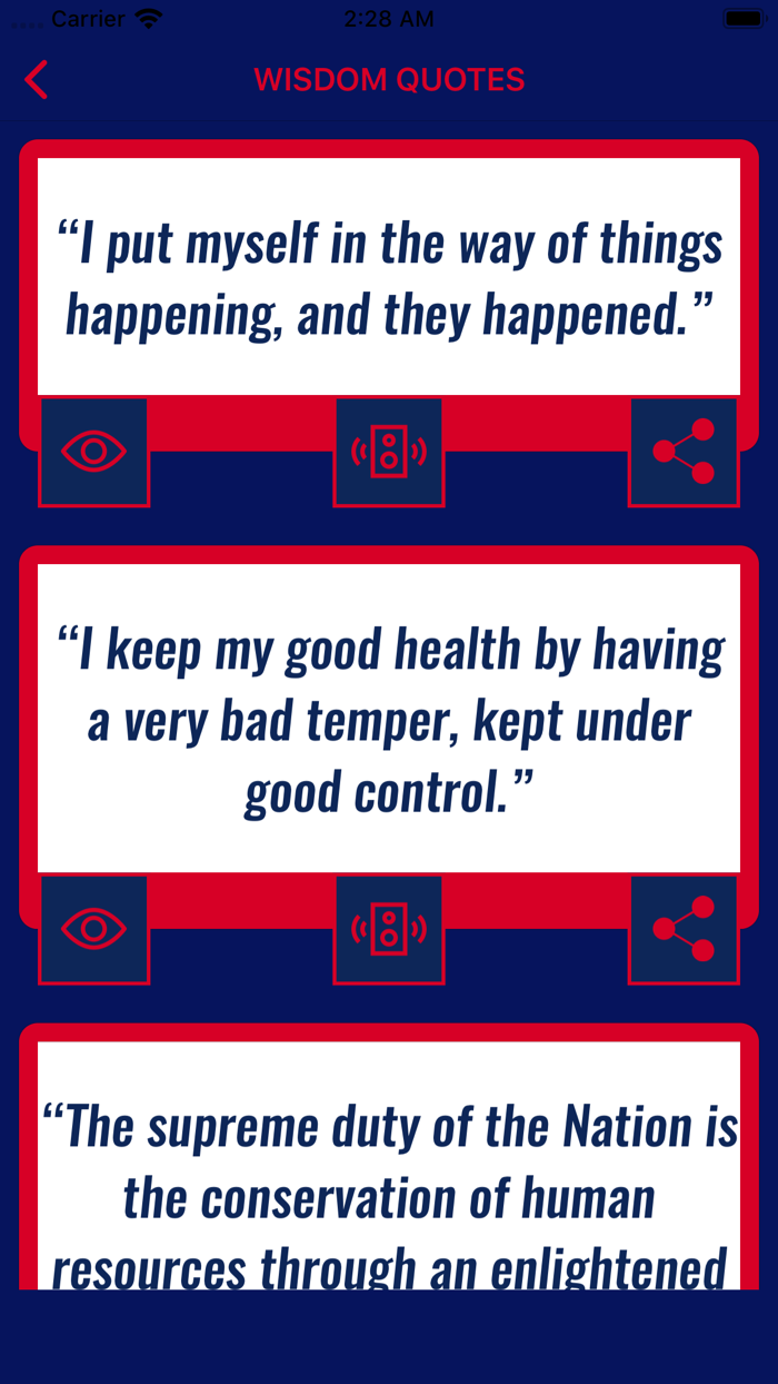 Theodore Roosevelt Wisdom