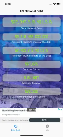 Game screenshot US National Debt mod apk