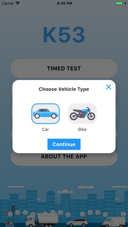 The K53 Learner's Test App