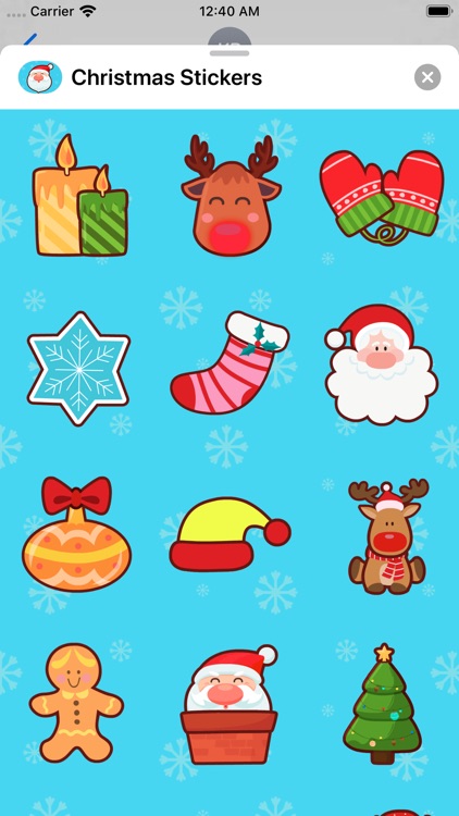 Christmas Stickers * screenshot-4