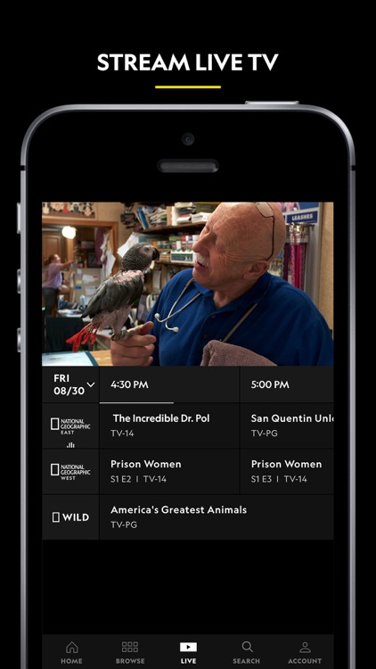 Nat Geo TV: Live & On Demand screenshot-4