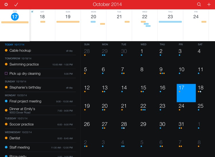 Fantastical 2 for iPad screenshot-0