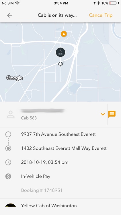 Yellow Cab of Snohomish County screenshot-4