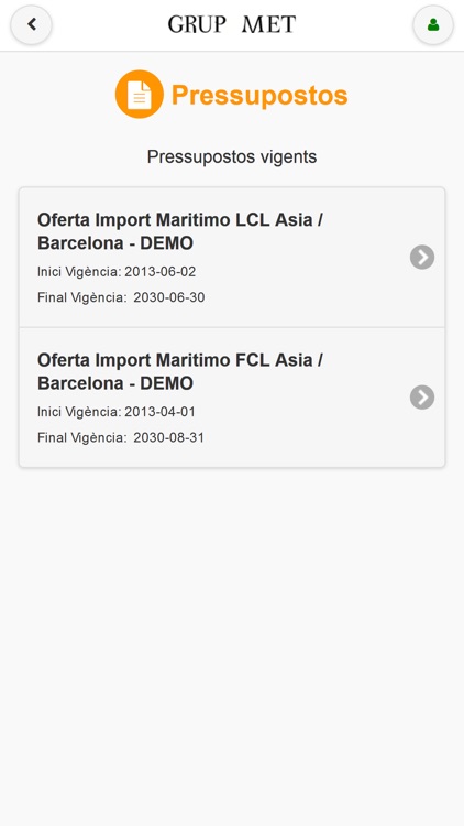 GRUP MET Mobile screenshot-3