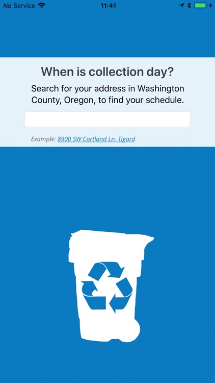 Garbage and Recycling Day