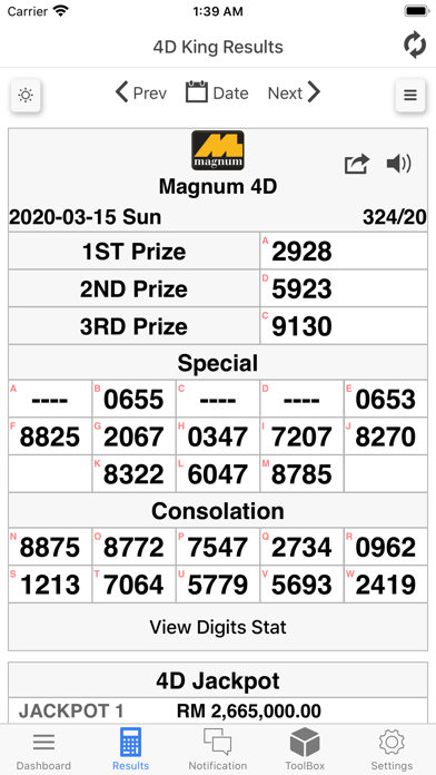 gd lotto 4d result today live