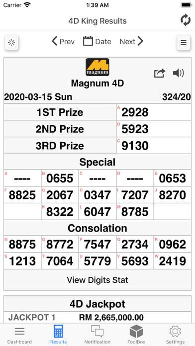 lotto 88 4d live result