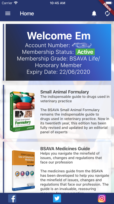 BSAVA App screenshot 2