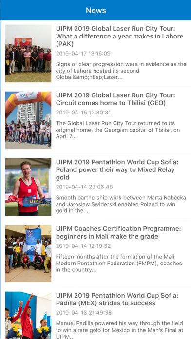 UIPM Central screenshot 3