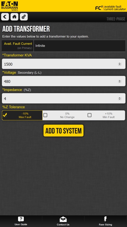 Fault Current Calculator screenshot-3