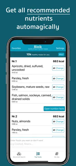 Game screenshot Bioik: Smart food combinations mod apk