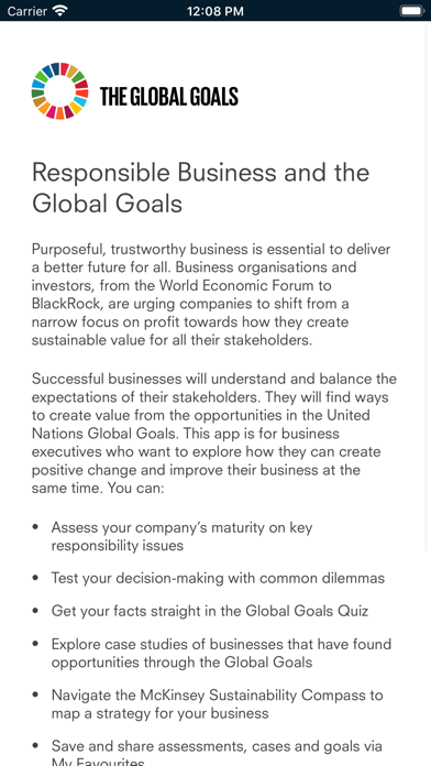 How to cancel & delete Global Goals BusinessNavigator from iphone & ipad 1