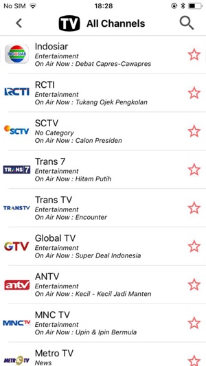 Indonesia TV Schedule & Guide(圖4)-速報App