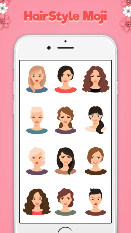 Hairstyle Stickers & Emoji