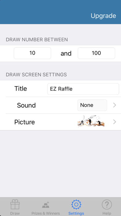 How to cancel & delete EZ Raffle from iphone & ipad 3