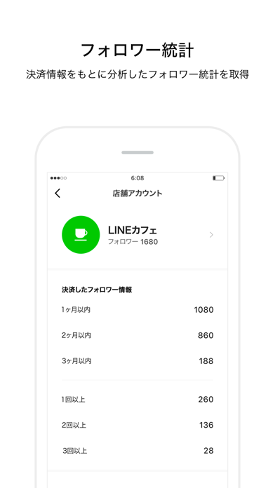 LINE Pay 店舗用アプリ screenshot1